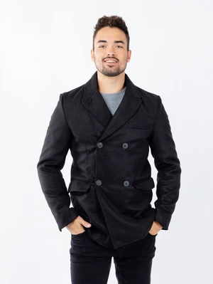 Men's coat GLANO - black