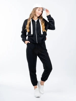 GLANO Women's Tracksuit - Black