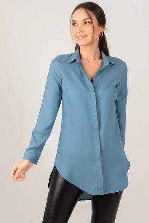 armonika Women's Indigo Tunic Shirt