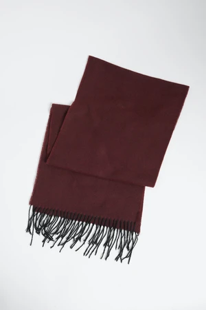 ALTINYILDIZ CLASSICS Men's Claret Red Scarf