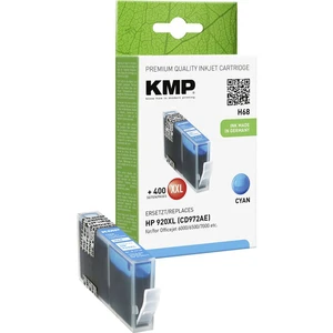 KMP Ink náhradný HP 920XL kompatibilná  zelenomodrá H68 1718,0053