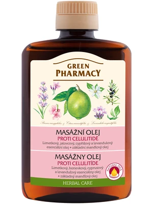 Masážny olej proti celulitíde Green Pharmacy - 200 ml