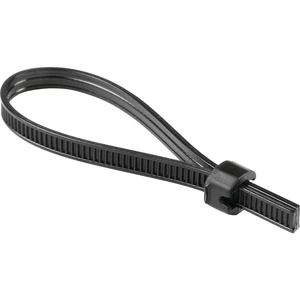 HellermannTyton Strap Black ATS3080-PA66HIRHSUV-BK zamykací pásmo  102-66110 Priemer káblového zväzku (rozsah) 80 mm (ma