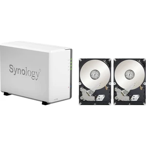 Synology DiskStation DS220j NAS server  16 TB 2 Bay vybavený 2x HDD 8TB DiskStation DS220j