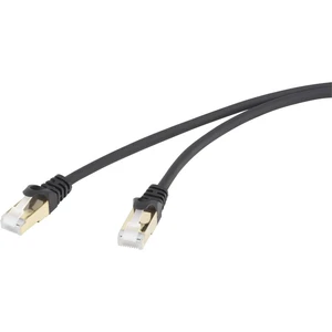 Sieťový kábel RJ45 RENKFORCE CAT7 F / FTP patch kabel FLEX 1 m