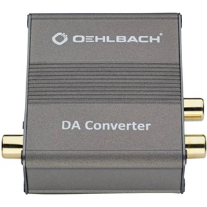 Oehlbach audio konvertor DA Converter [Toslink, cinch digitálny - cinch]