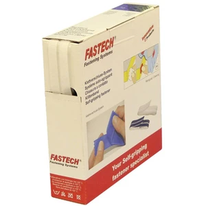 FASTECH® B10-SKL000010 pásik so suchým zipsom zalepenie hotmelt háčiková a flaušová časť (d x š) 10 m x 10 mm biela 10 m