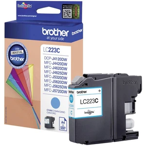 Brother Ink LC-223C originál  zelenomodrá LC223C