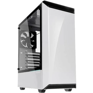 Phanteks Eclipse P300 midi tower PC skrinka biela 1 predinštalovaný ventilátor, bočné okno