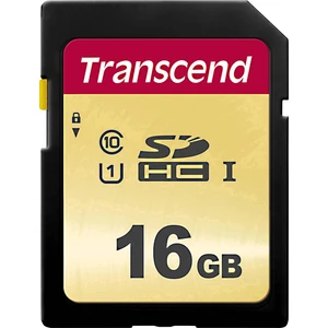 Transcend Premium 500S pamäťová karta SDHC 16 GB Class 10, UHS-I, UHS-Class 1