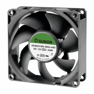 Sunon EE80251BX-000U-A99 axiálny ventilátor 12 V/DC 76.45 m³/h (d x š x v) 80 x 80 x 25 mm