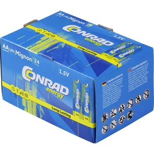 Conrad energy LR06 tužková batéria typu AA alkalicko-mangánová  1.5 V 24 ks