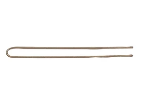 Rovná vlásenka Sibel - 6,5 cm, bronzová - 50 ks (936505015)