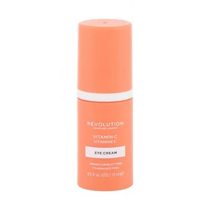 Revolution Skincare Vitamin C 15 ml očný krém na veľmi suchú pleť; na unavenú pleť; na dehydratovanu pleť; na rozjasnenie pleti