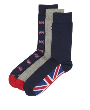 Barbour Britský darčekový set ponožiek Barbour