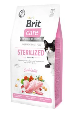 BRIT CARE cat GF STERILISED sensitive - 400g