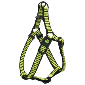 Postroj Active Dog Premium L limetka 2,5x65-99cm