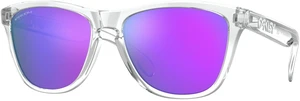 Oakley Frogskins XS 90061453 Polished Clear/Prizm Violet Lifestyle Brillen