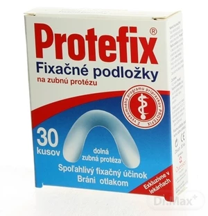 Protefix Fixačné podložky na dolnú zubnú protézu