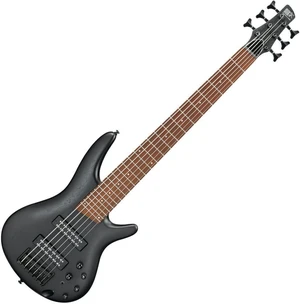 Ibanez SR306EB-WK Weathered Black 6-saitiger E-Bass, 6-Saiter E-Bass