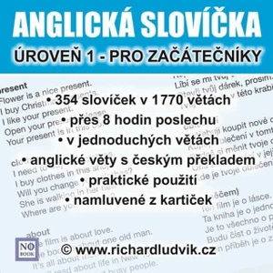 Anglická slovíčka - úroveň 1 pro začátečníky - Richard Ludvík - audiokniha