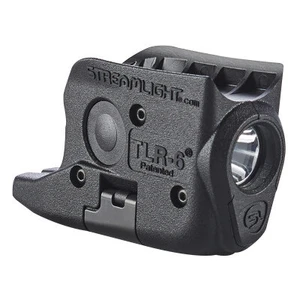 Zbraňové LED svietidlo TLR-6 na Glock 42/43 bez lasera Streamlight® (Farba: Čierna)