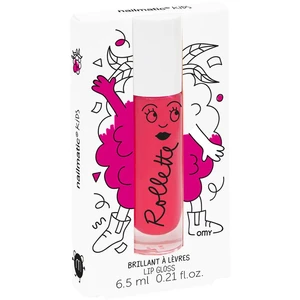 Nailmatic Kids Rollette lesk na pery pre deti odtieň Raspberry 6,5 ml