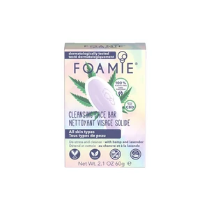 FOAMIE Čistiace pleťové mydlo I Beleaf In You with CBD and Lavender Oil