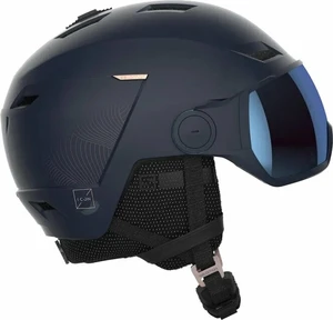 Salomon Icon LT Visor Photo Sigma Wisteria Navy S (53-56 cm) Casco da sci