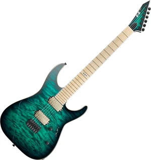 ESP M-II NT Black Turquoise Burst E-Gitarre