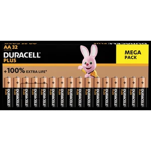 Duracell Plus-AA BP32 tužková batéria typu AA alkalicko-mangánová  1.5 V 32 ks