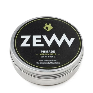 Zew for men Medium Hold & Light Shine Pomade - pomáda na vlasy s aktívnym uhlím (100 ml)