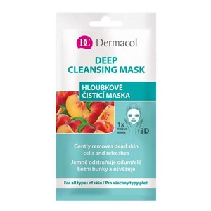 Dermacol Deep Cleansing Mask 15 ml pleťová maska pre ženy na veľmi suchú pleť; výživa a regenerácia pleti