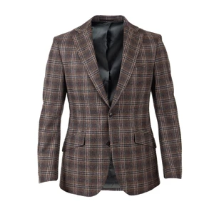 Walker Slater Tweedové sako Walker Slater Edward - Brown & Navy Check