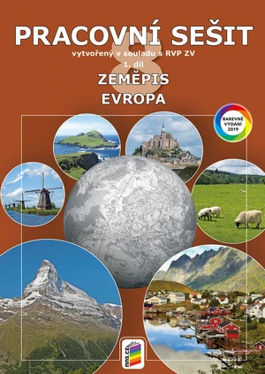 Zeměpis 8.r. 1. díl - Pracovní sešit barevný (Evropa)