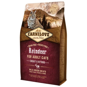 Carnilove Reindeer Adult Cats – Energy and Outdoor 2kg