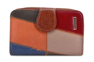 Dámská kožená peněženka z pravé kůže - vícebarevná 11
