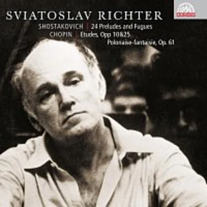 Svjatoslav Richter – Šostakovič: 24 preludií a fug, op. 87 - Chopin: Etudy opp 10 & 25 (výběr), Polonéza - Fantazie, op. 61. Russian Masters CD