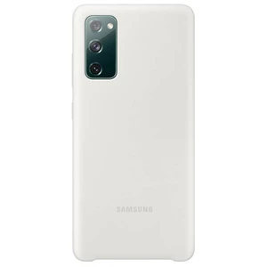 Kryt na mobil Samsung Silicone Cover na Galaxy S20 FE (EF-PG780TWEGEU) biely zadný kryt na mobil • pre telefóny Galaxy S20 FE • silikón