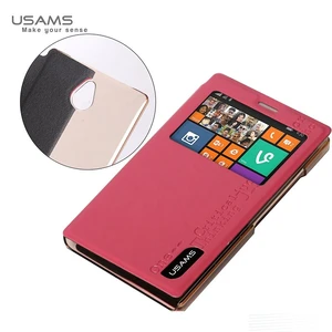 Tok USAMS MERRY S-VIEW Nokia X2, Pink