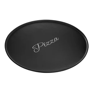 Čierny kameninový tanier na pizzu Premier Housewares Mangé