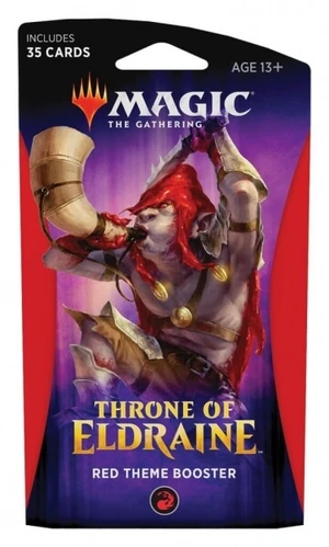 Magic the Gathering Throne of Eldraine Theme Booster - Red