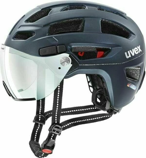 UVEX Finale Visor Vario Deep Space Mat 56-61 Kask rowerowy