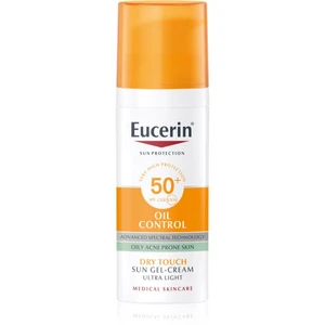 Eucerin Sun Oil Control ochranný krémový gel na obličej SPF 50+ 50 ml