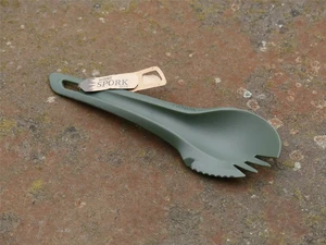 Nástroj Spork 3 v 1 Wildo® – Olive Green (Barva: Olive Green)