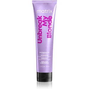 Matrix Unbreak My Blonde bezoplachová starostlivosť pre blond vlasy 150 ml