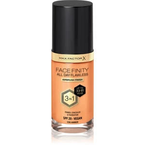 Max Factor Facefinity All Day Flawless dlhotrvajúci make-up SPF 20 odtieň 90 Amber 30 ml