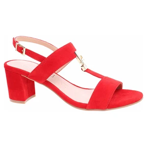 Dámske sandále Caprice 9-28303-22 red suede 37,5