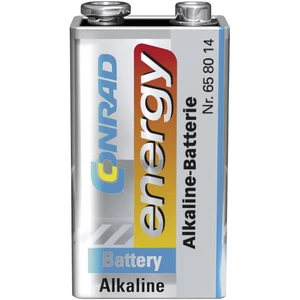 Conrad energy 6LR61 9 V batéria alkalicko-mangánová  9 V 1 ks