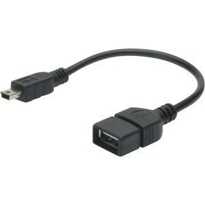 Digitus USB 2.0 adaptér [1x mini USB 2.0 zástrčka B - 1x USB 2.0 zásuvka A] AK-300310-002-S